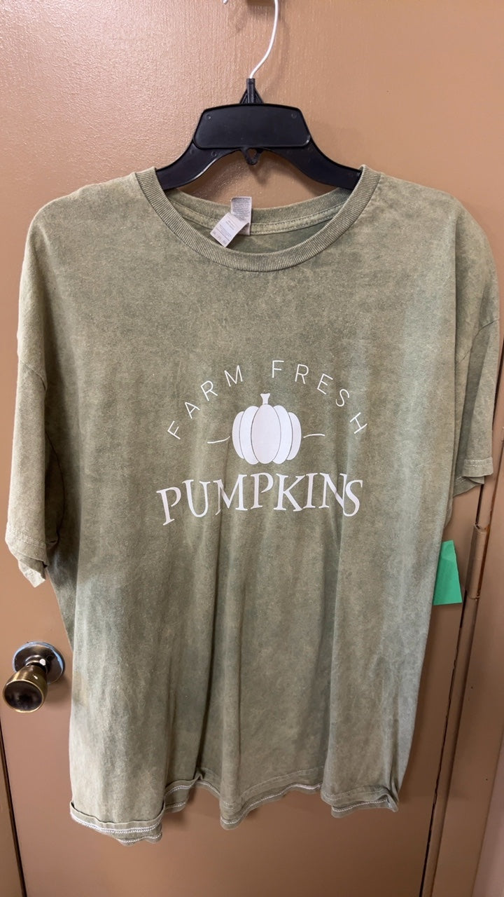 T-Shirt 2XL Olive Green