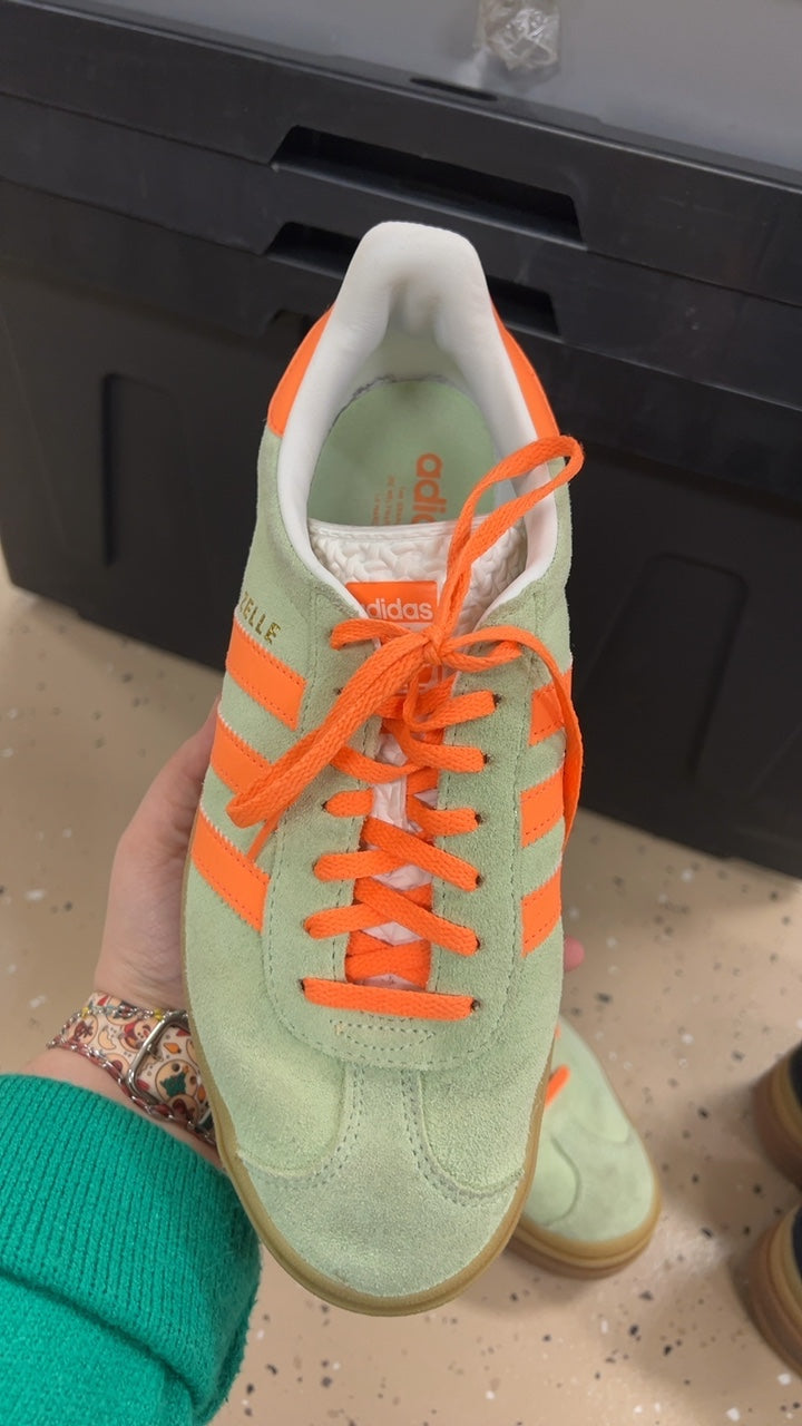 adidas Sneakers 9 green and orange
