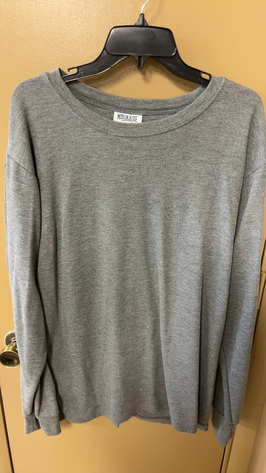 Mission Ridge Sweater MENS XL Gray