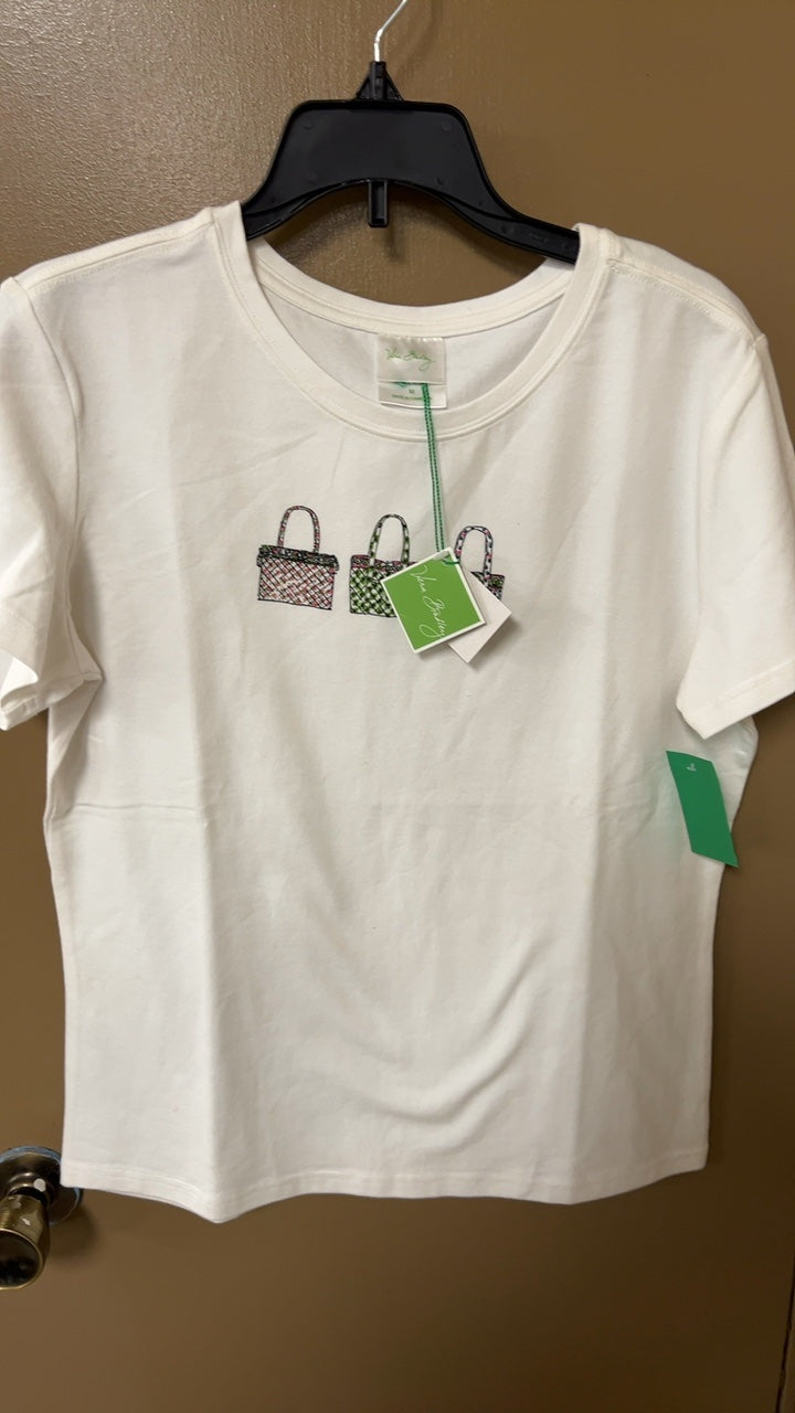 Vera Bradley T-Shirt Medium White