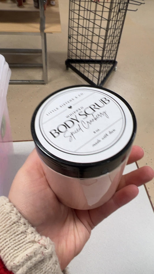 Little Hipper Co. Body Scrub White