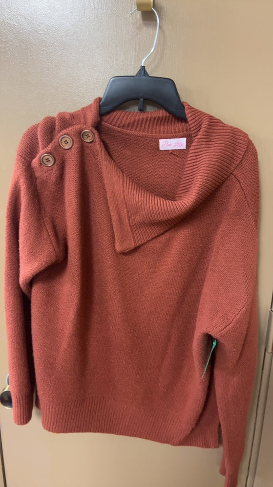 Pink Lily Turtleneck Sweater XL