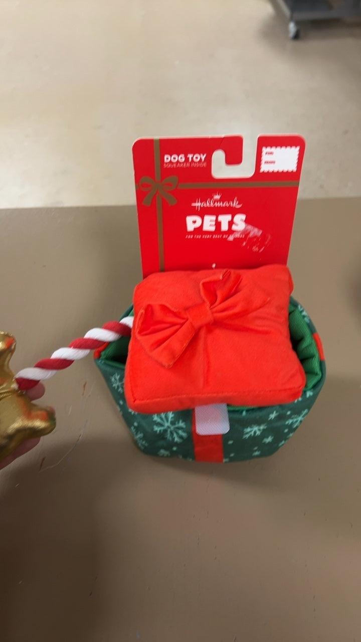 Hallmark Dog Toy Red