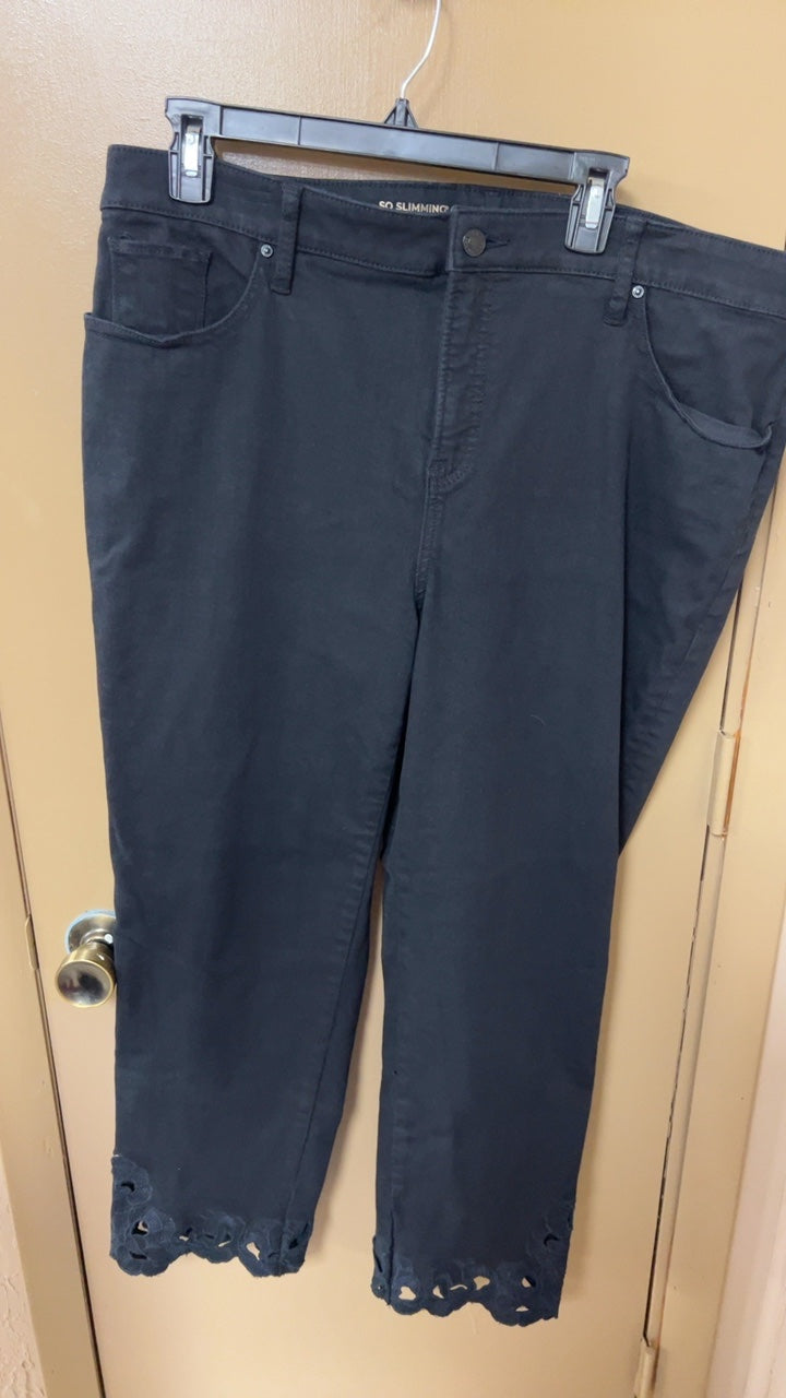 Chico’s Pants 16 black