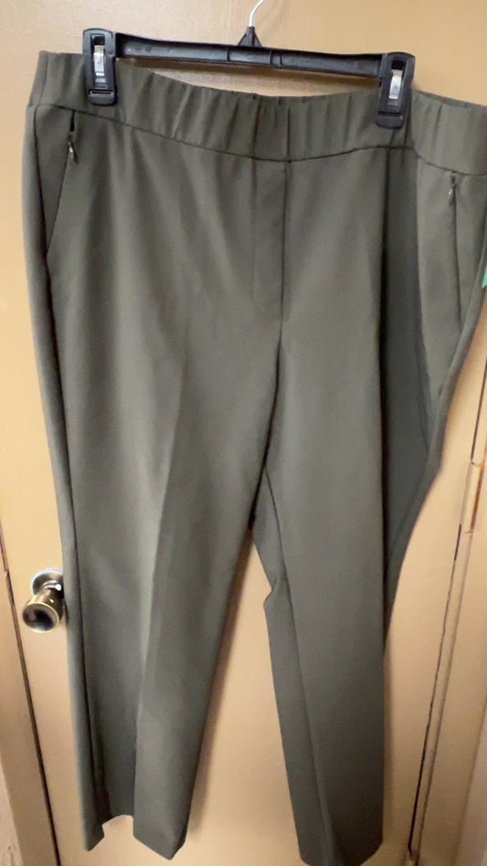 LANE BRANT Pants 18 Green
