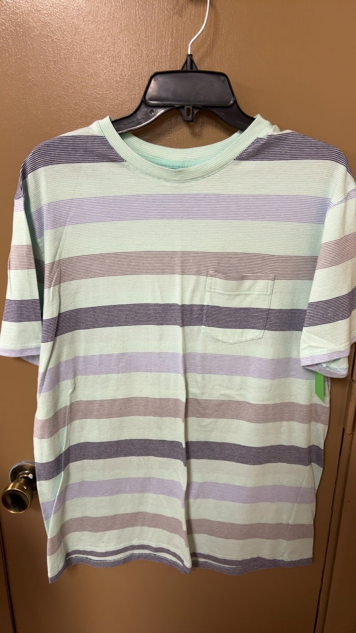 T-Shirt MENS Large Stripe