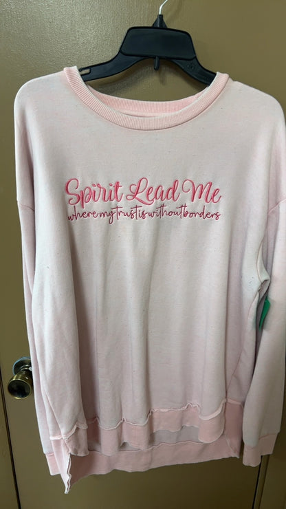 Sweatshirt XL Spirt Lead Me