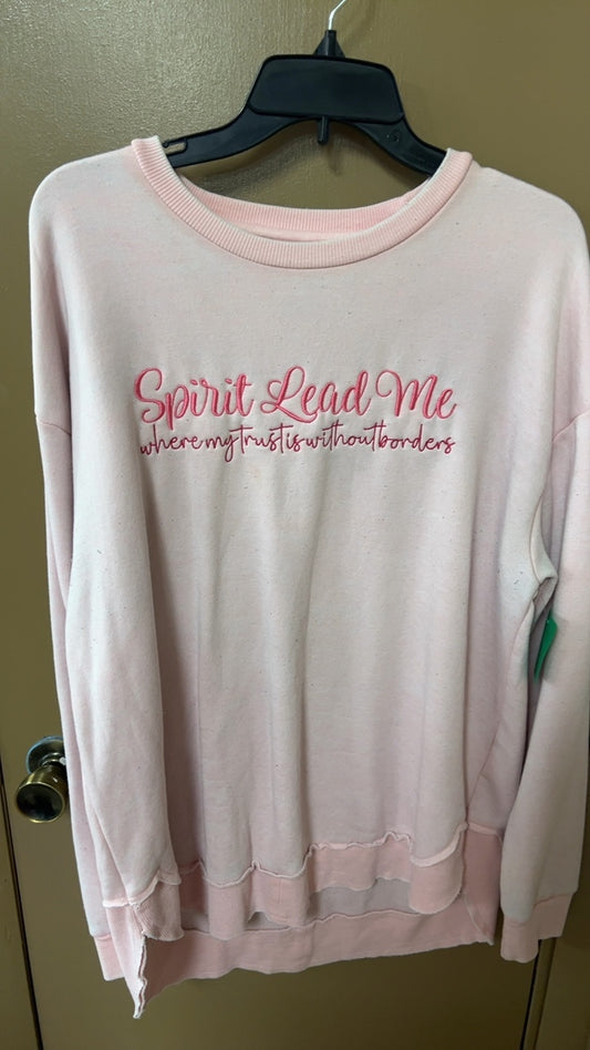 Sweatshirt XL Spirt Lead Me