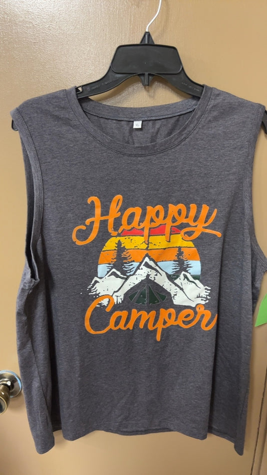 Happy Camper Tank top XL