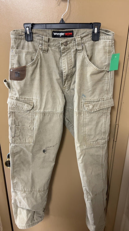 Wrangler Cargo Pants Mens 32x32
