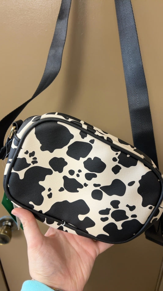 Cow Print Bag