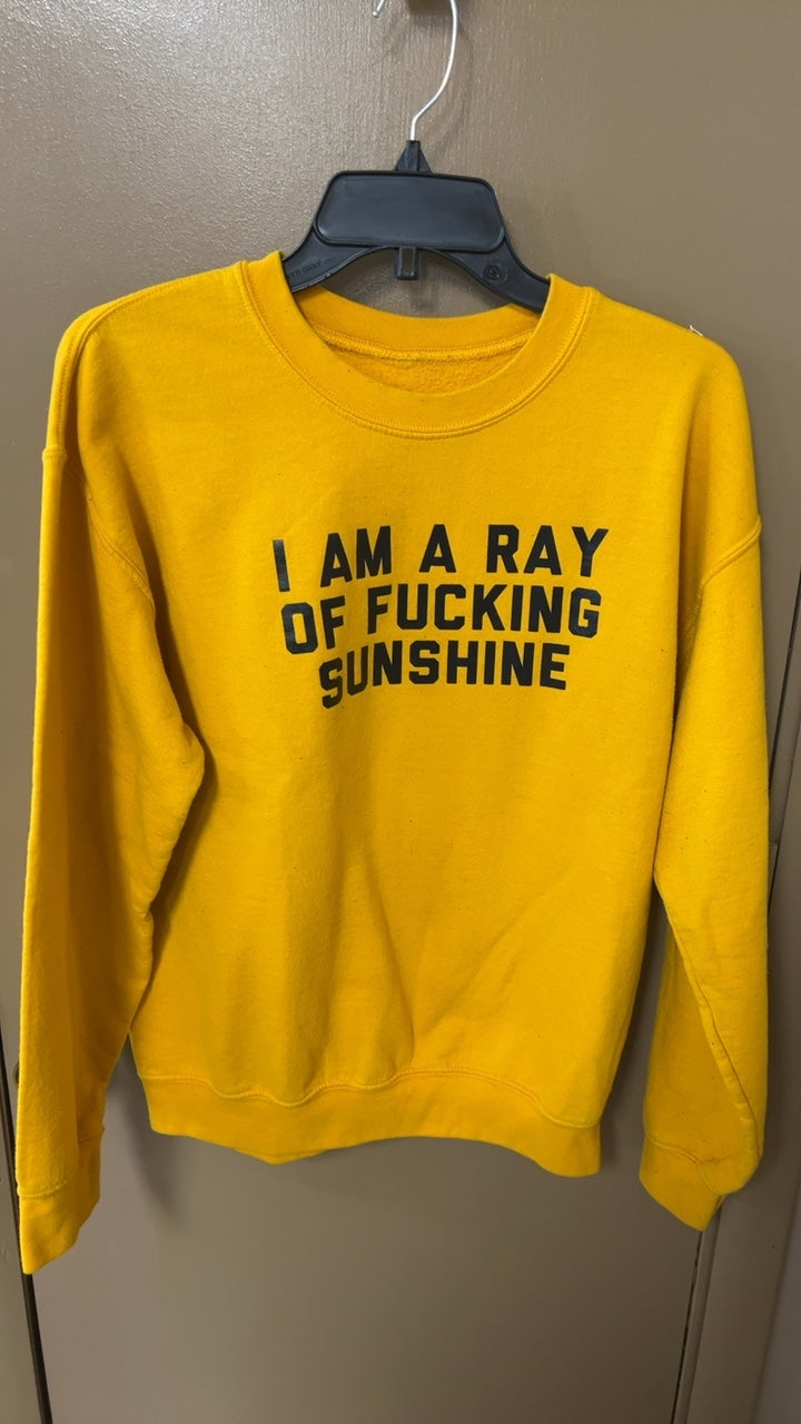 Sweatshirt Large Sunshine 