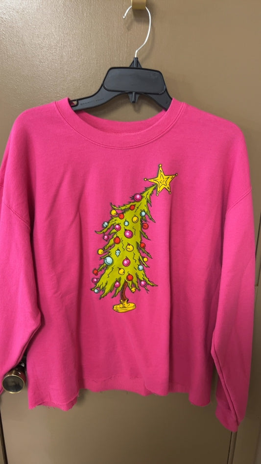 Leaning tree Sweatshirt Large