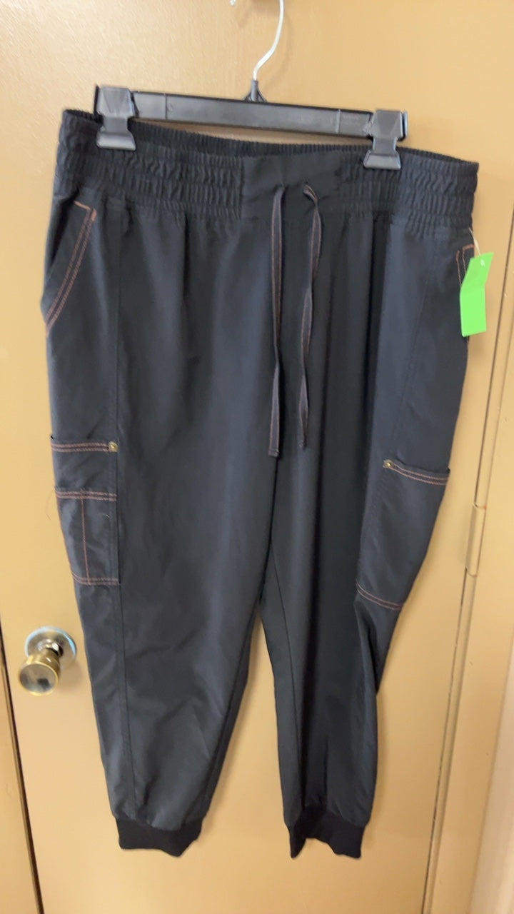 Black Scrub Pants XL