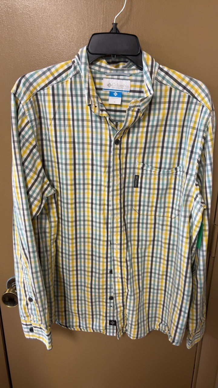 Columbia Shirt MENS MEDIUM