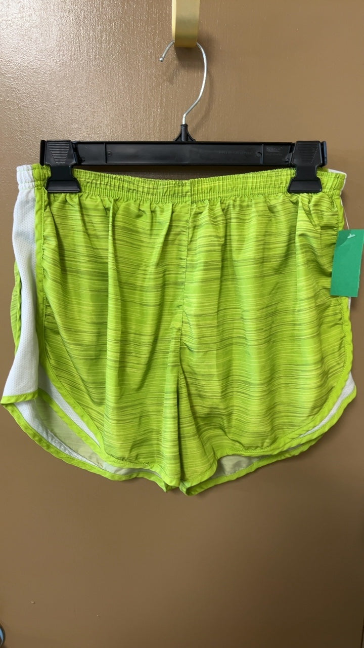 Running Shorts Large lime green