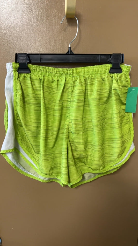 Running Shorts Large lime green