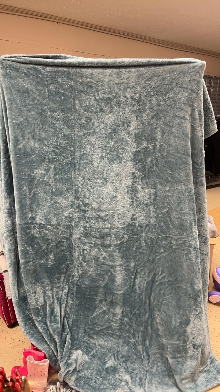 Large Blue Blanket