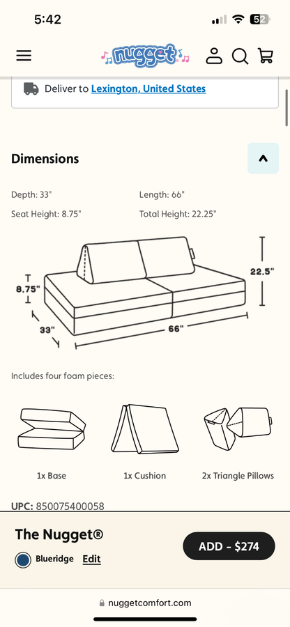 Nugget Sofa