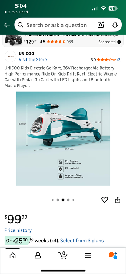 Electric Go Cart 