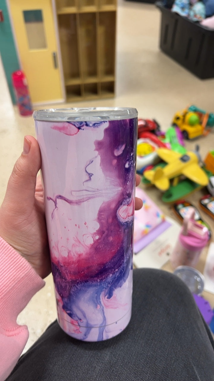 Tumblr Mug Purple Marble 