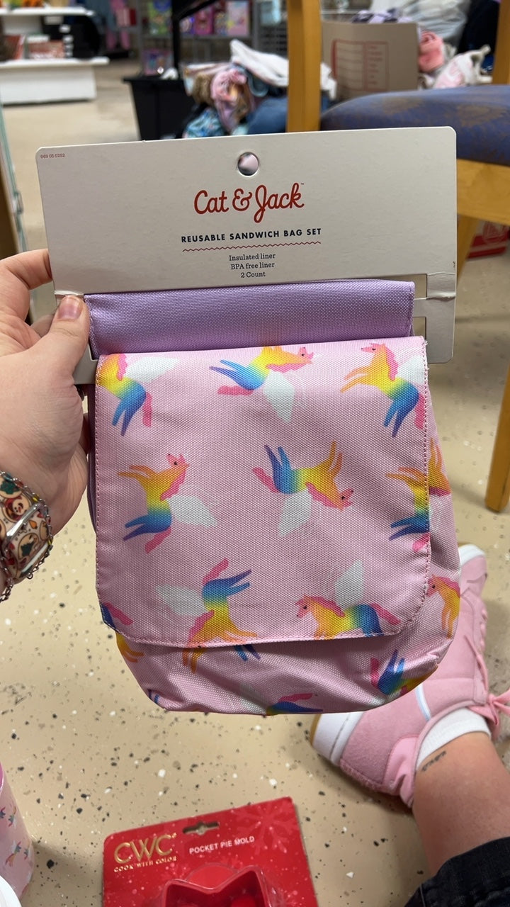 Cat & Jack Lunch Bag 2 Pack
