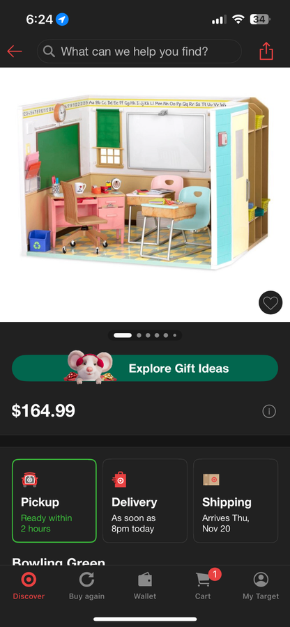 18in doll school Toy or Educational Play Set