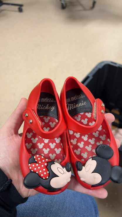 Mini Melissa Slippers Youth 6 Minnie Mouse