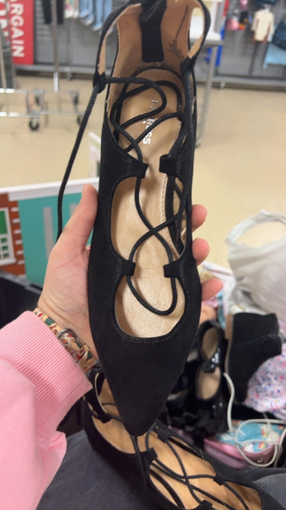 Express black flats Shoes 8
