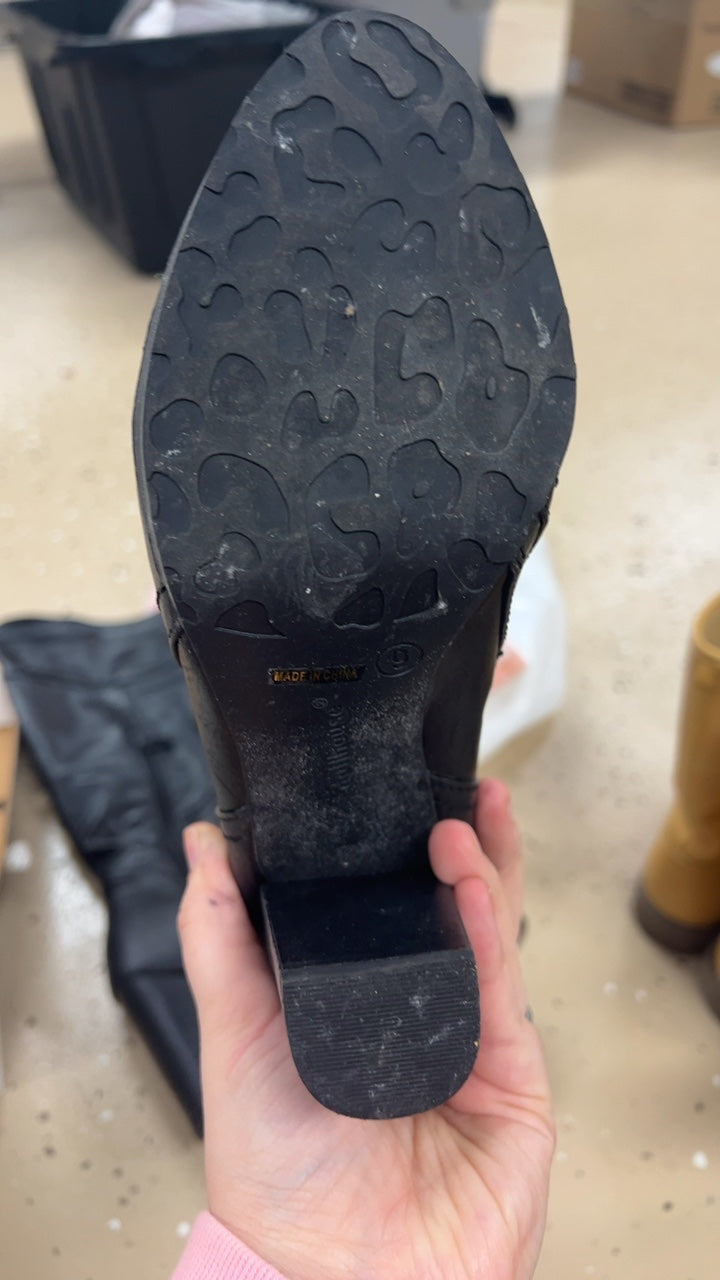 Tall Black Boots 9
