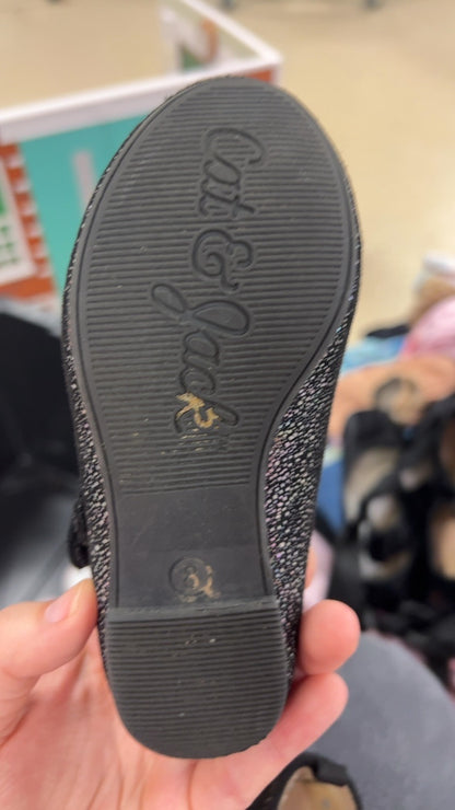 Black Flats Shoes Youth 8