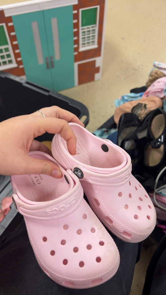 Crocs Slippers Youth 10 pink