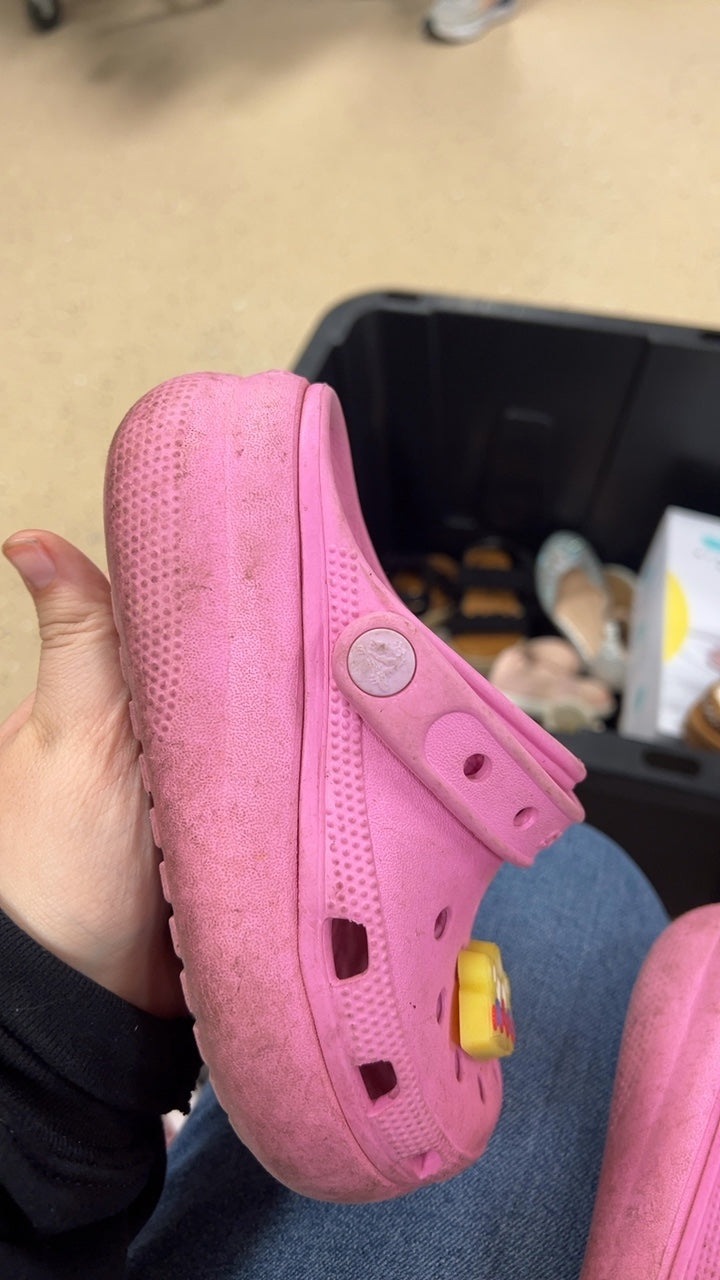 Crocs Slippers Youth 13 Pink