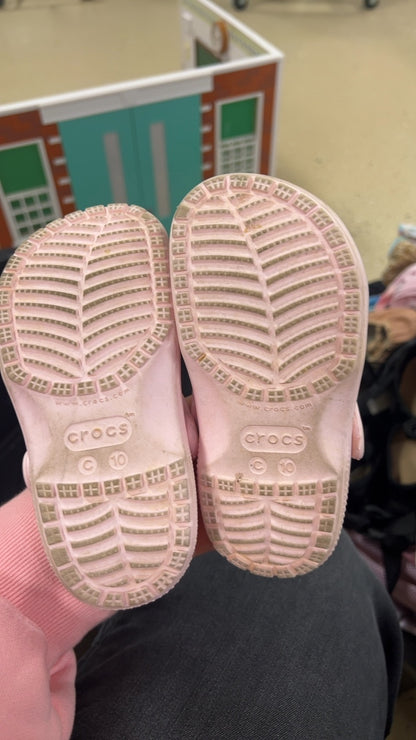 Crocs Slippers Youth 10 pink