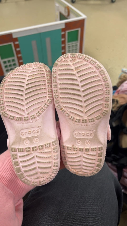 Crocs Slippers Youth 10 pink