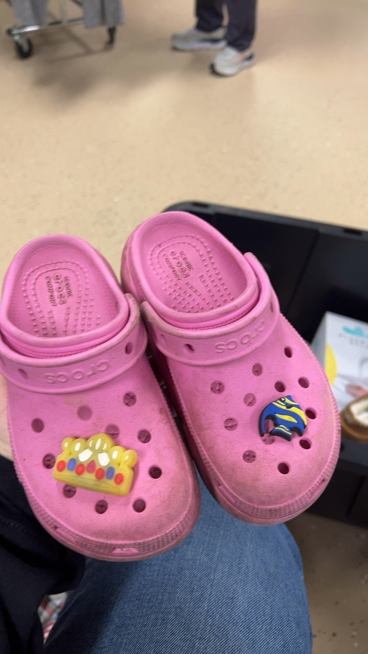 Crocs Slippers Youth 13 Pink