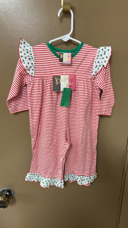 Banana Split baby romper 9m