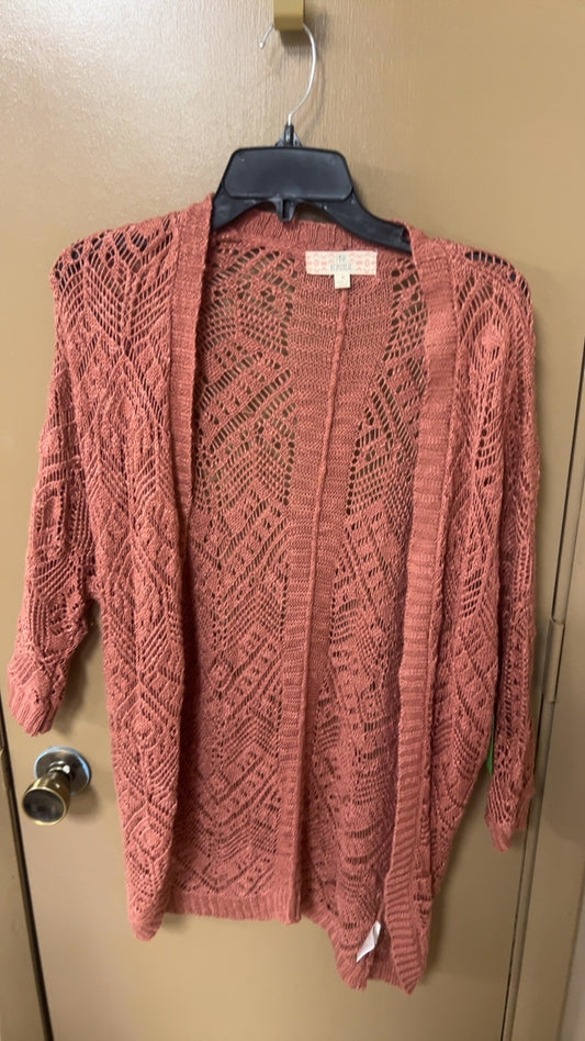 Pink Cardigan Medium