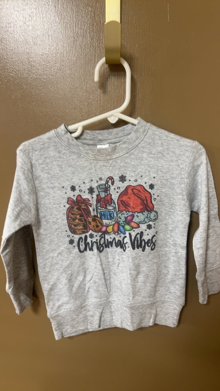 Christmas Sweatshirt Youth 2T