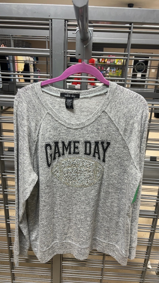 Game Day Sparkle Sweatshirt XL