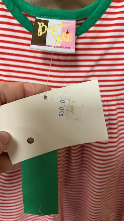 Banana Split baby romper 9m