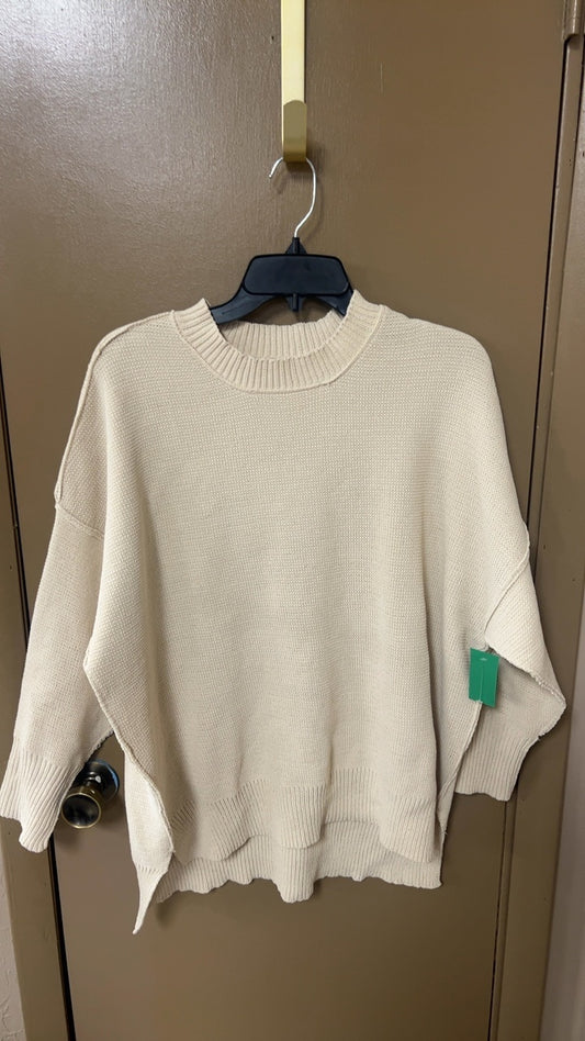 NWOT Natural Sweater Small