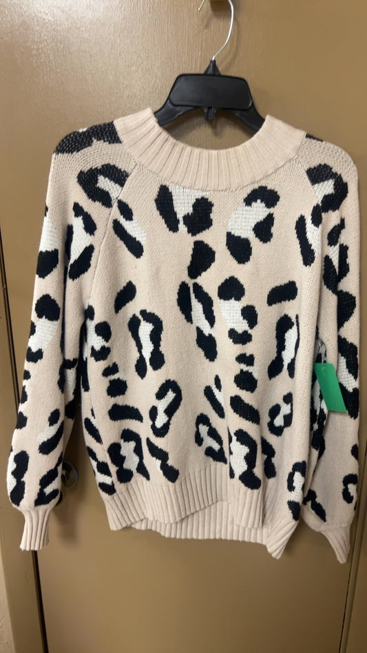 Pink Lily Sweater Small