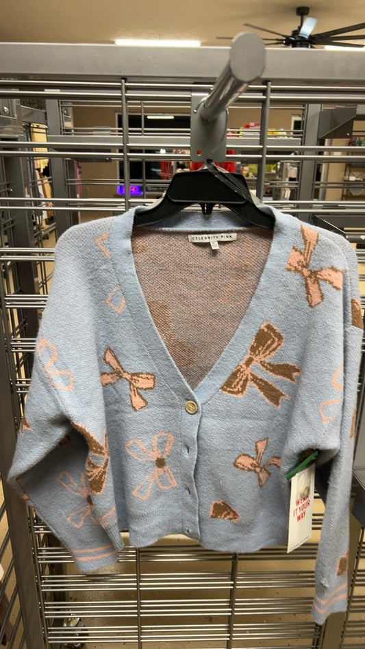 Celebrity Pink Cardigan XL bows