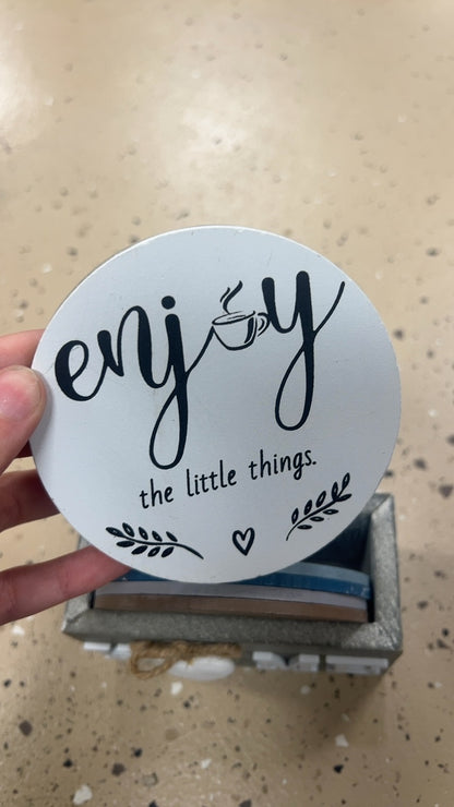 SET OF COASTERS