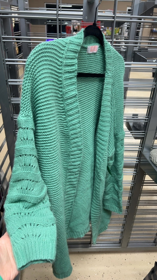 Cardigan Medium Green