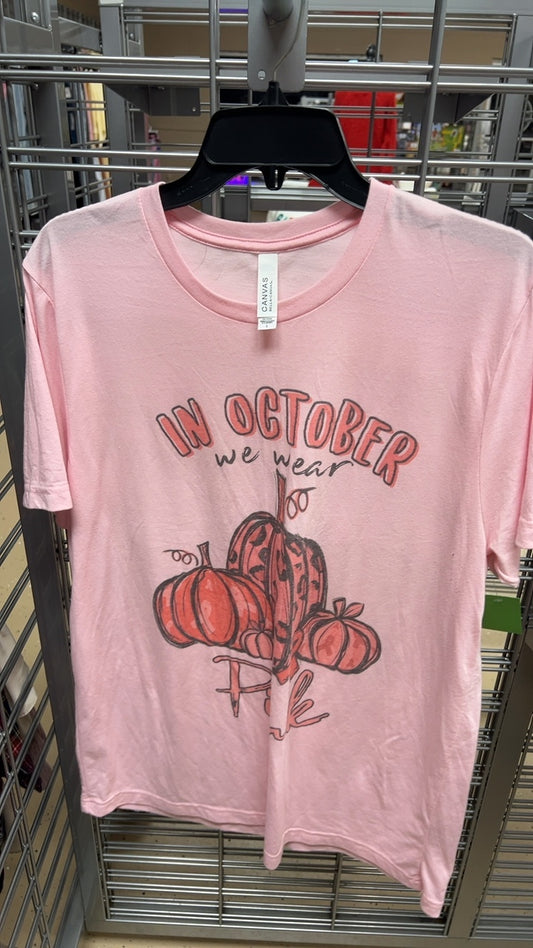 October T-Shirt Large