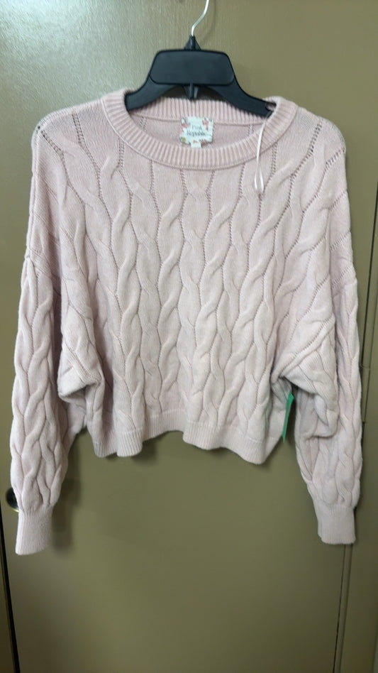 Pink republic Womens Sweater Large