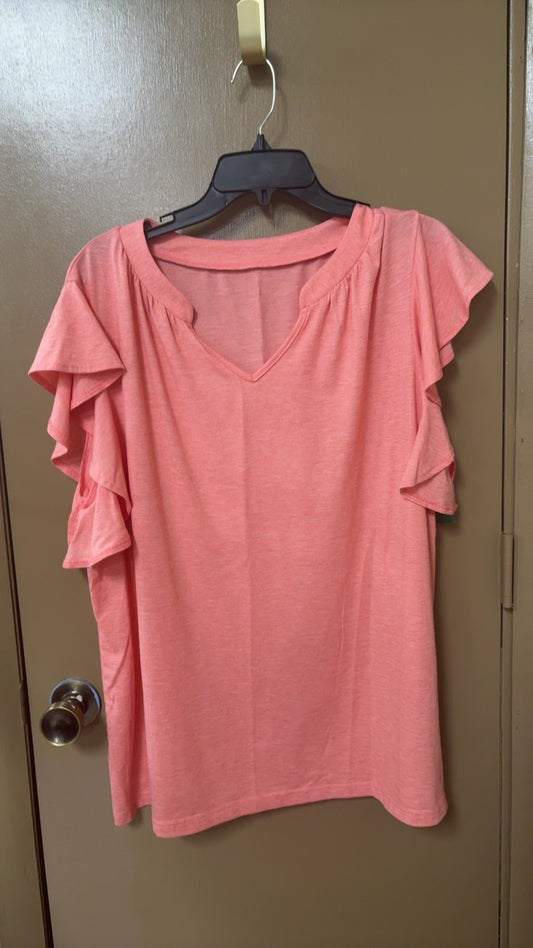 Pink Blouse 2XL