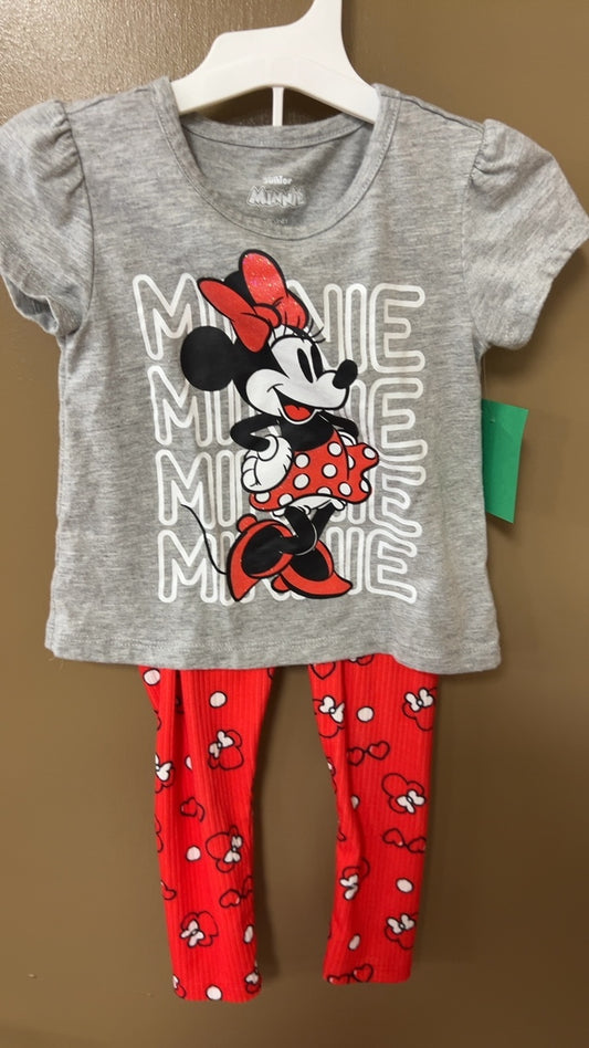 Minnie Pajama Set YOUTH 3t